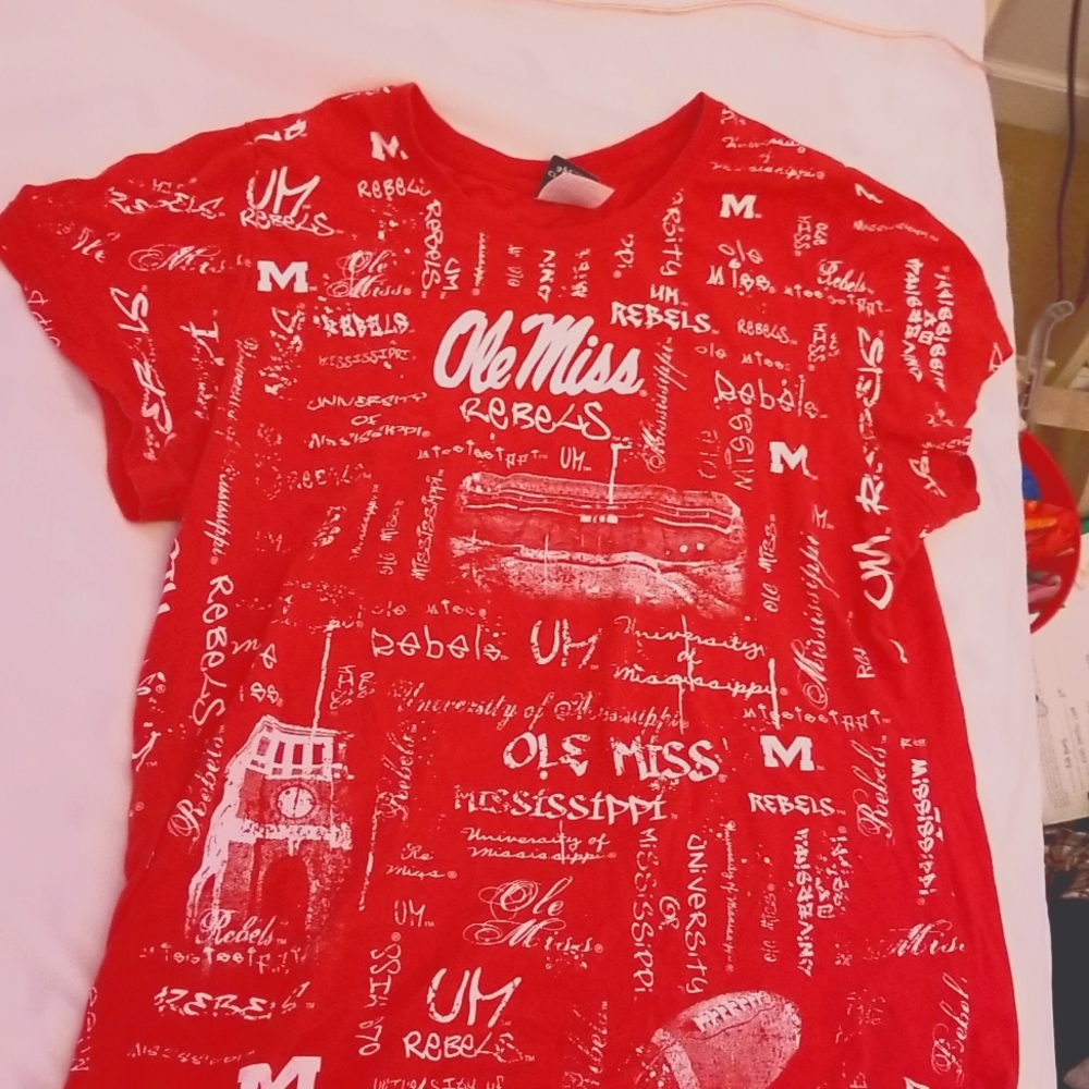 Cute Kids Ole Miss T shirt